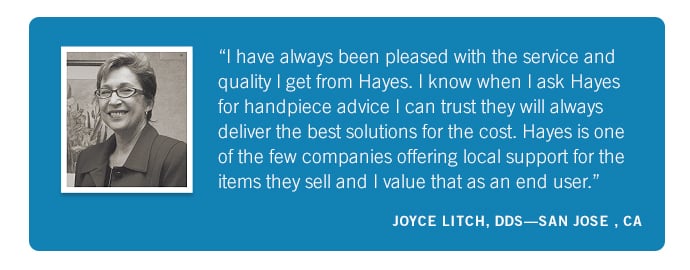 5 Star Doctor Reviews Hayes Handpiece California