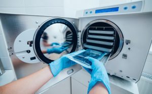 sterilization of handpieces and dental instruments