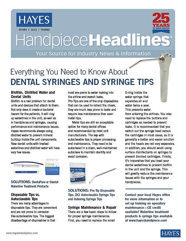 Handpiece Headlines FEB 2014 1