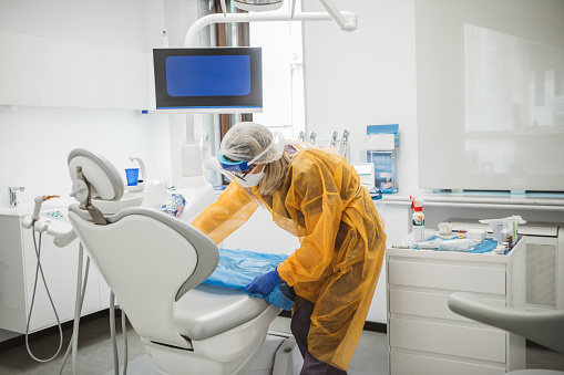 dental osha clinic disinfection