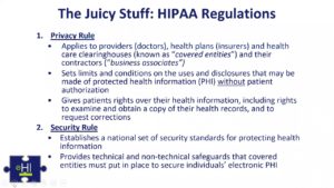 Implementing HIPAA